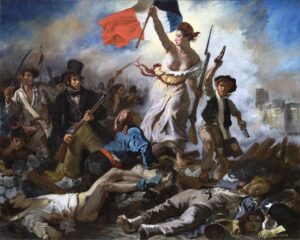 Delacroix: Liberty Leading the People.